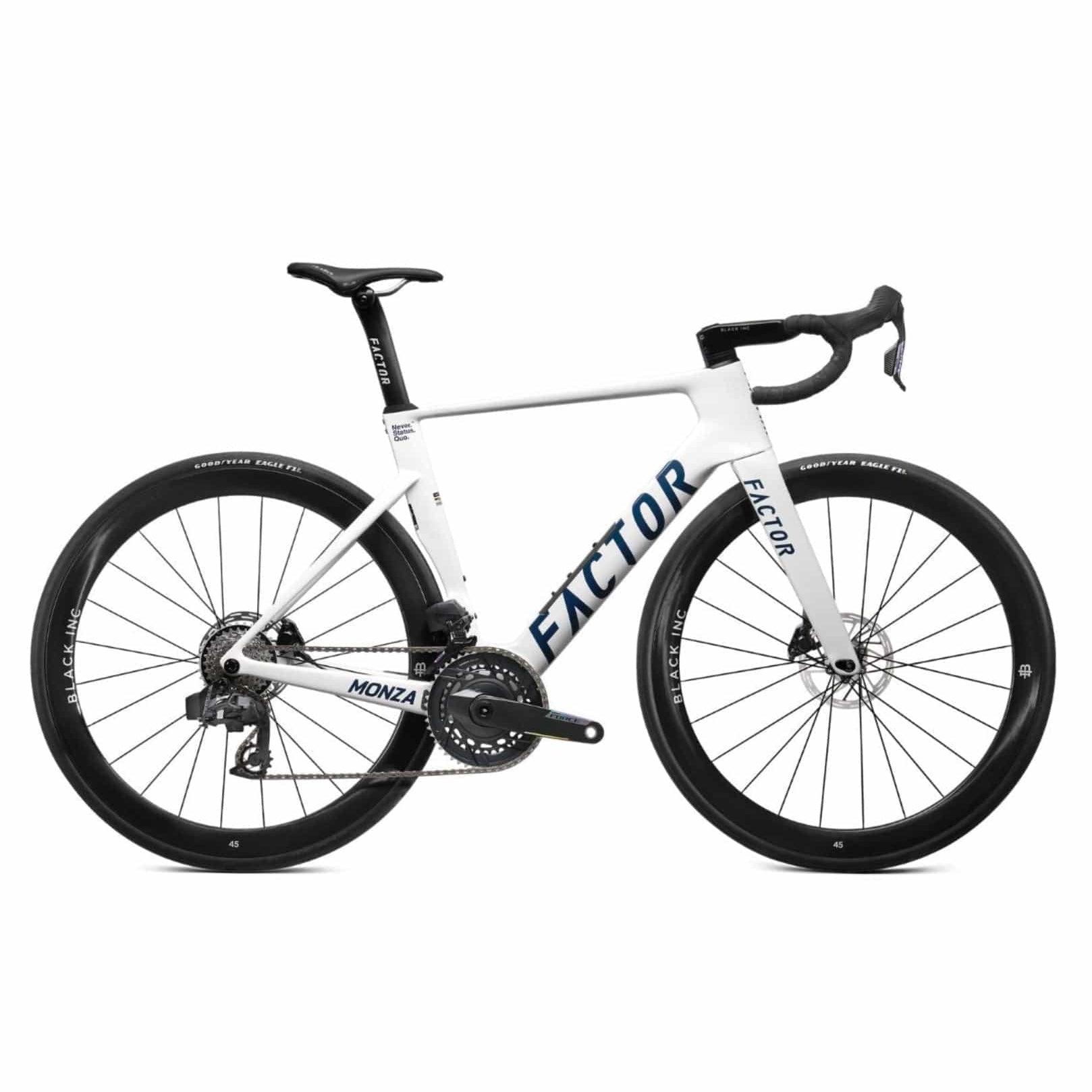 Factor Monza Force E1 Pearl White / 45 Bikes - Road