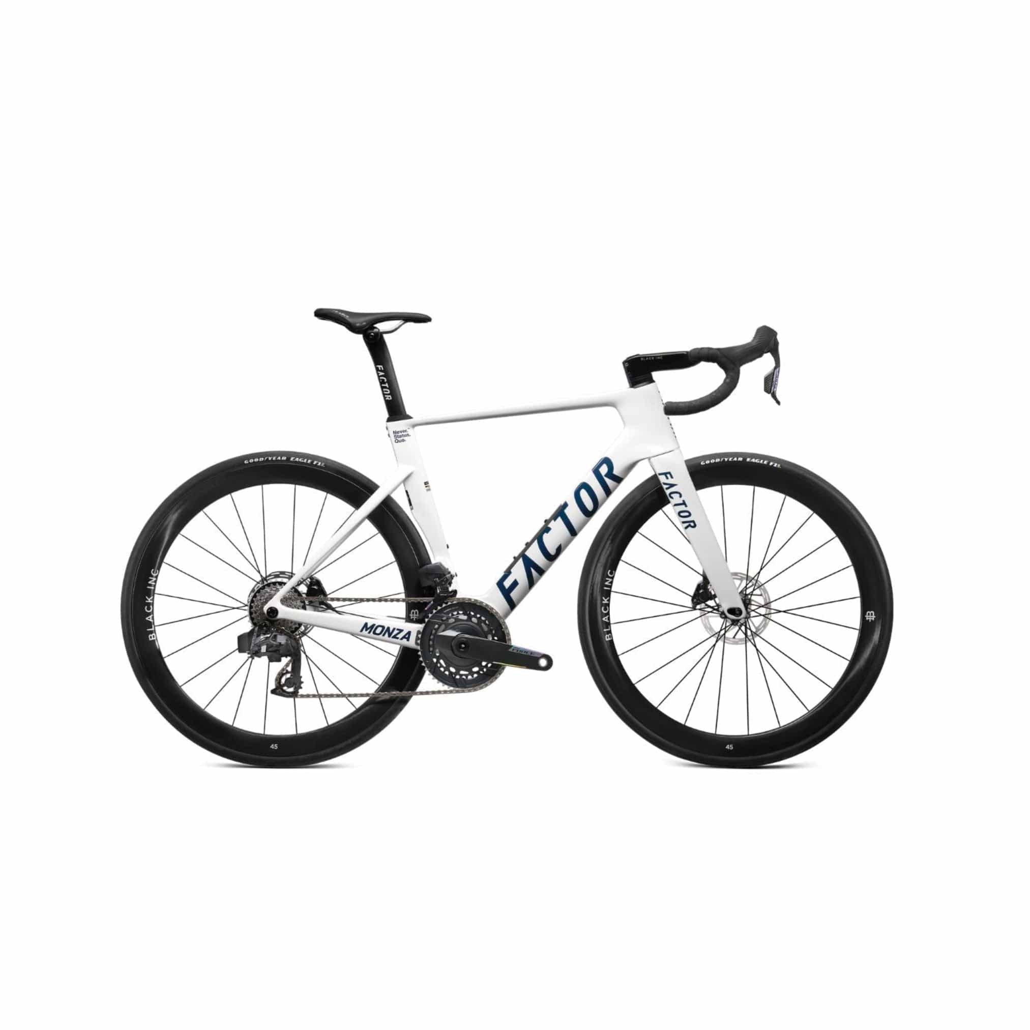 Factor Monza Force E1 Pearl White / 45 Bikes - Road