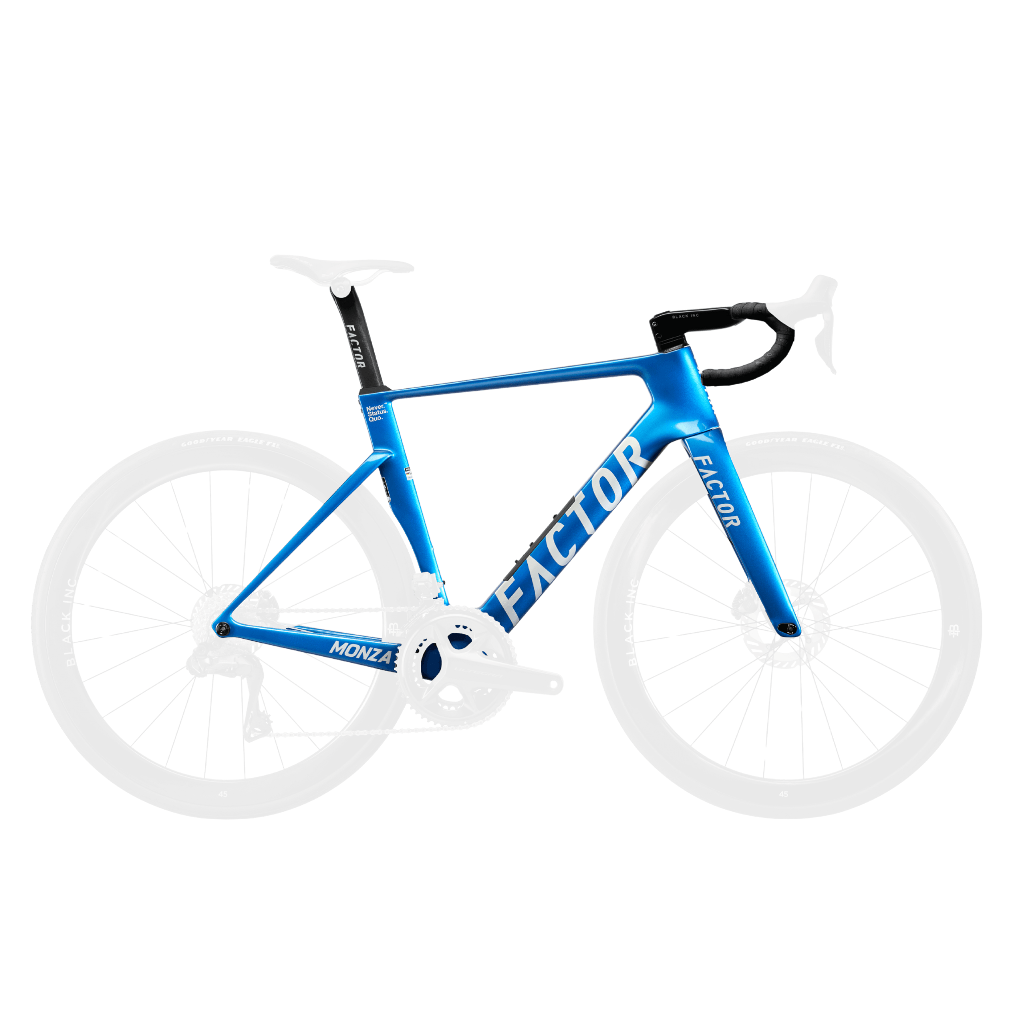 Factor Monza Frameset Solar Blue / 45 Bikes - Frames - Road
