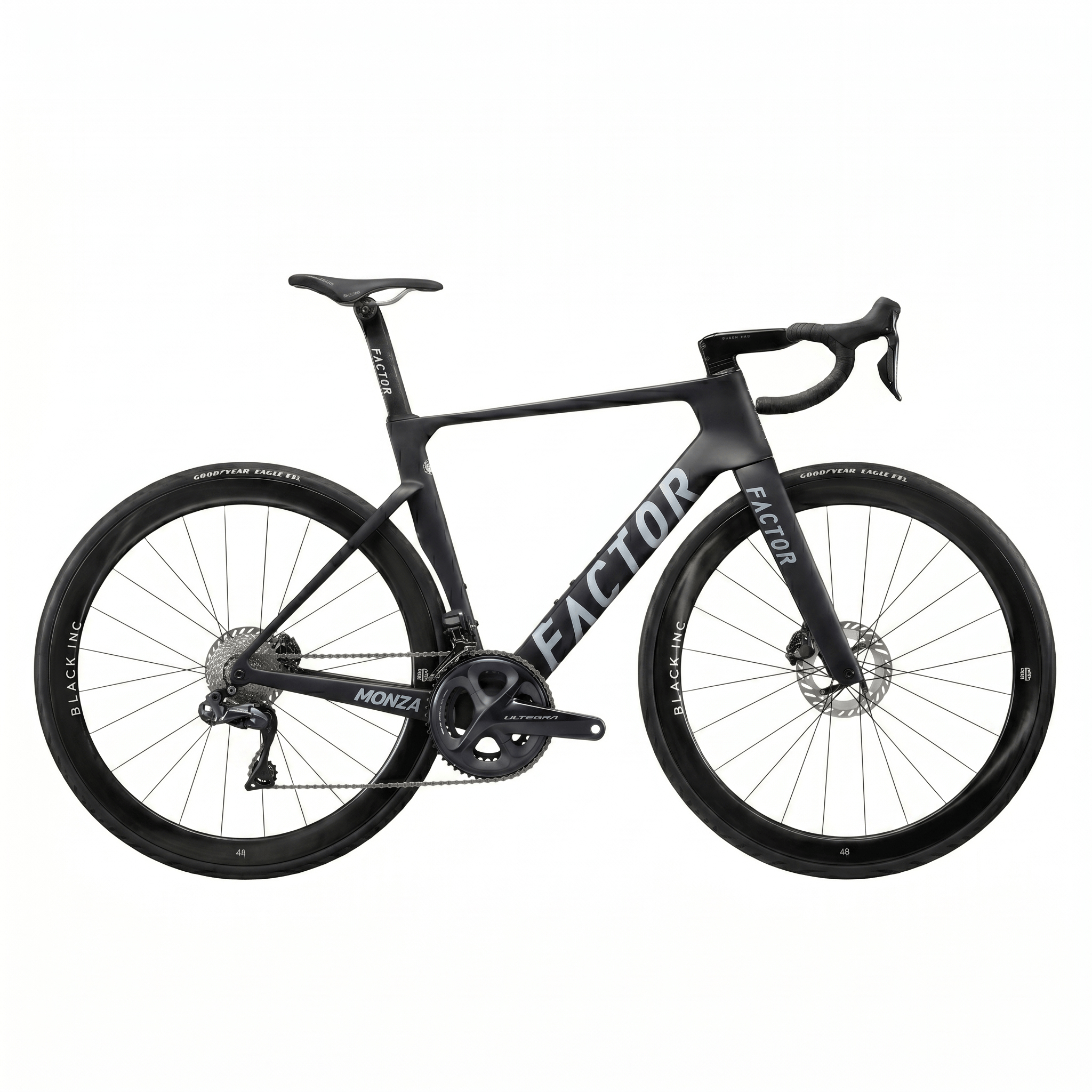 Factor Monza Ultegra Di2 Black / 45 Bikes - Road