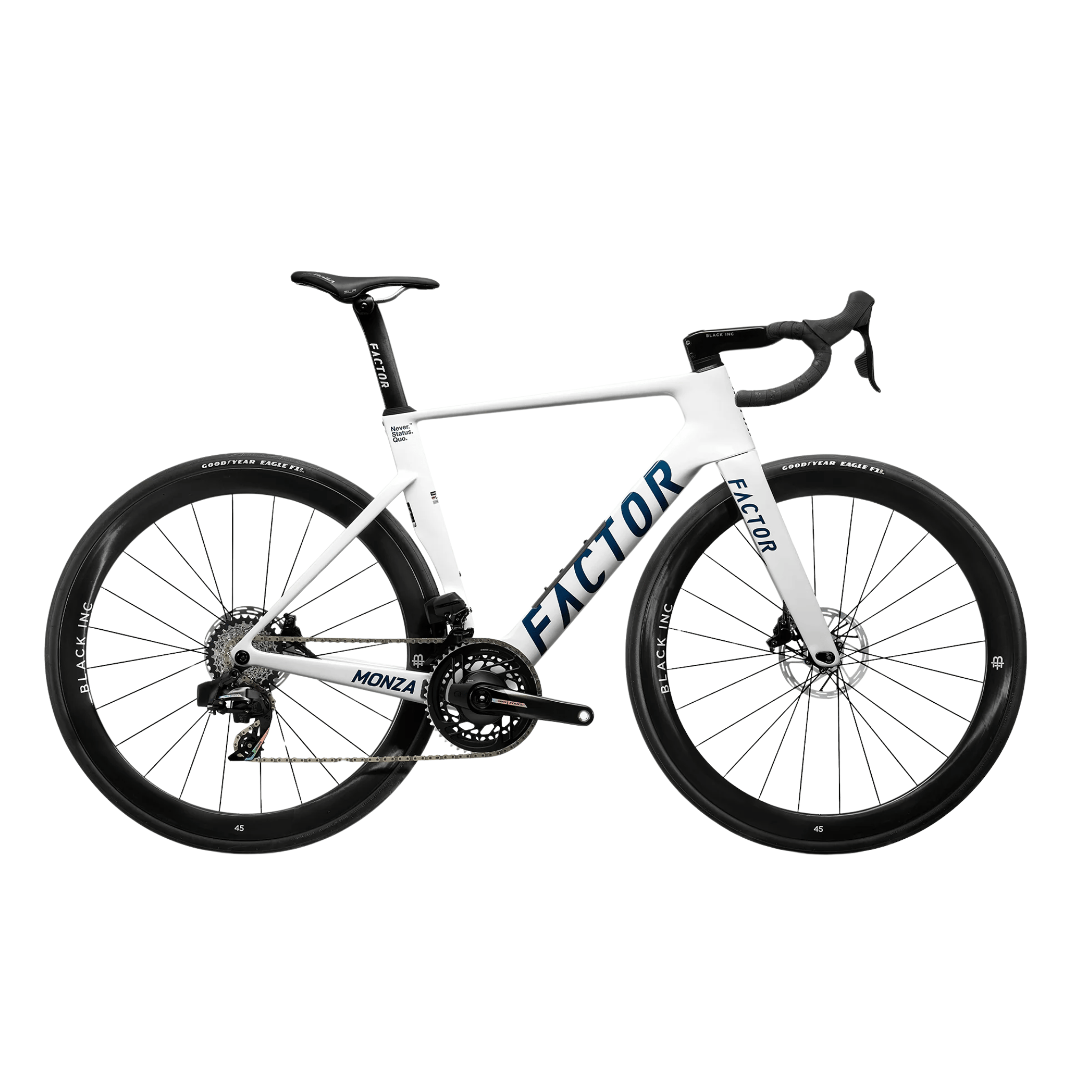 Factor Monza Ultegra Di2 White / 45 Bikes - Road