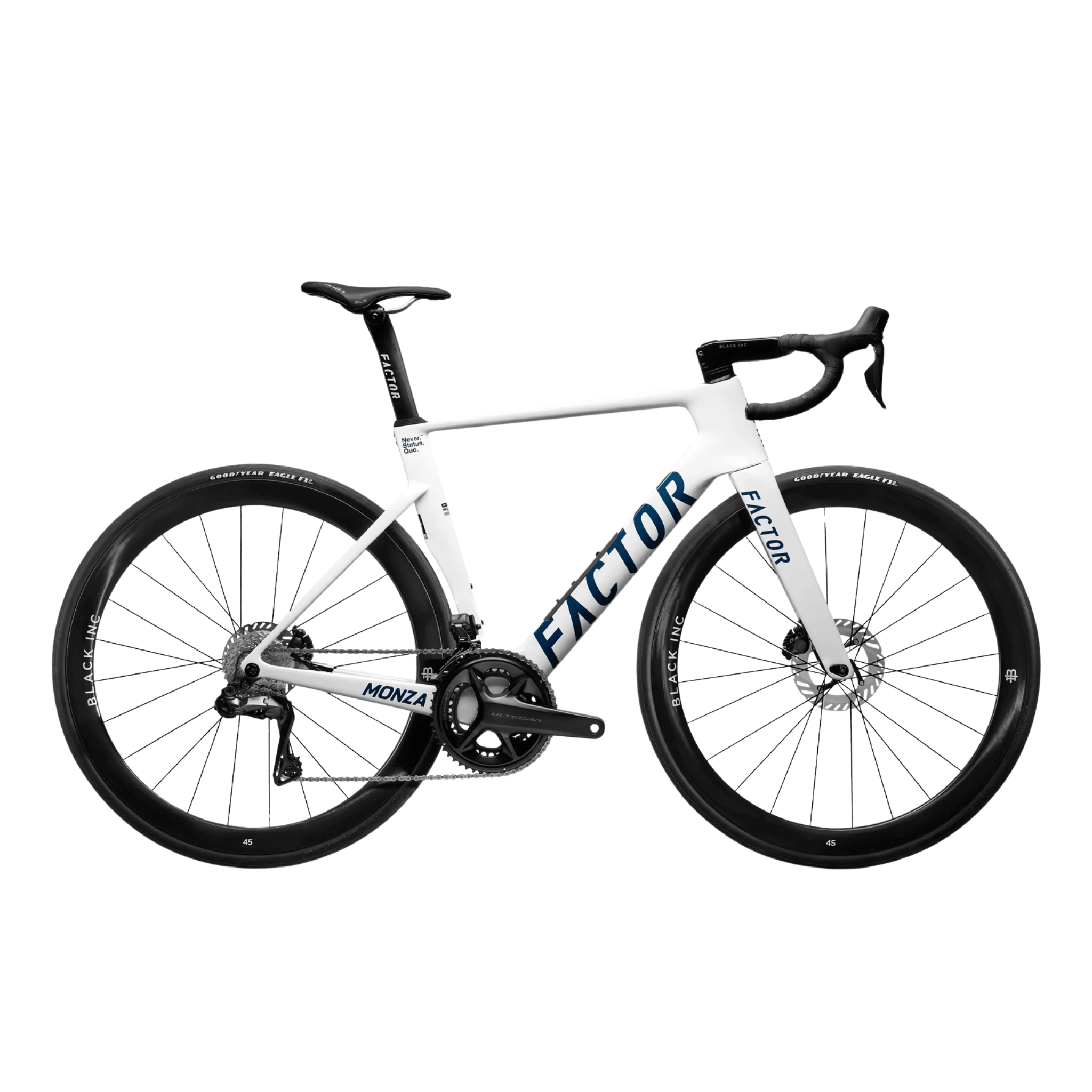 Factor Monza Ultegra Di2 White / 45 Bikes - Road