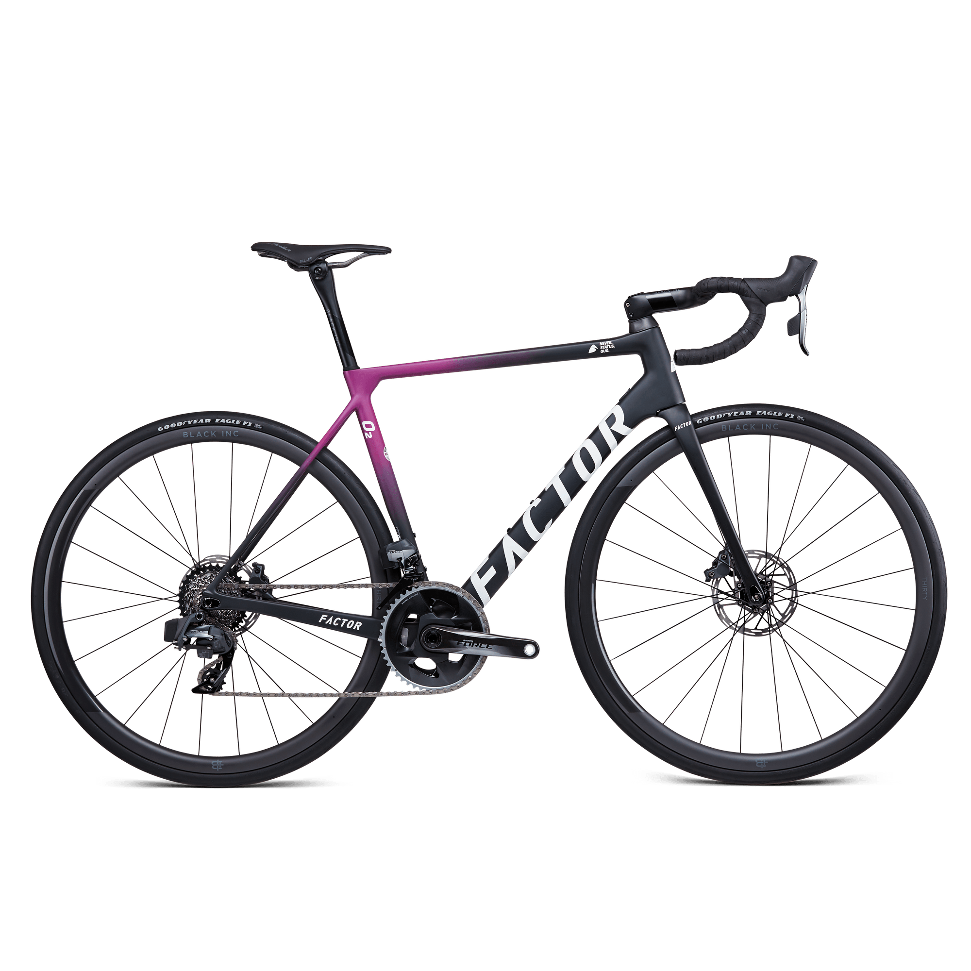 Factor O2 DURA-ACE Di2 9270 Midnight Pink / 49cm Bikes - Road