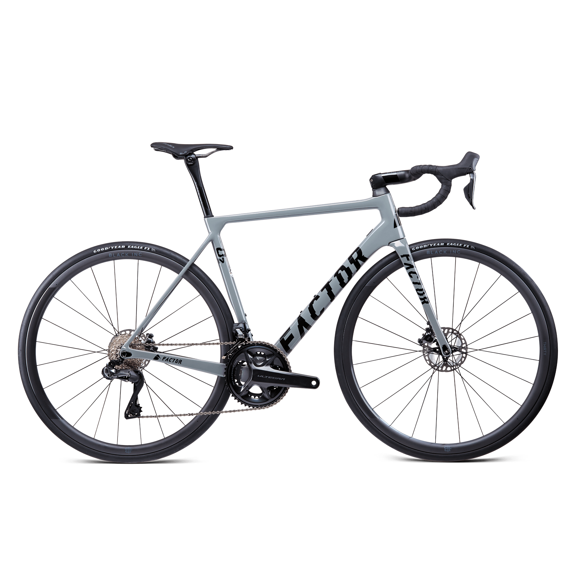 Factor O2 DURA-ACE Di2 9270 Shatter Gray / 49cm Bikes - Road