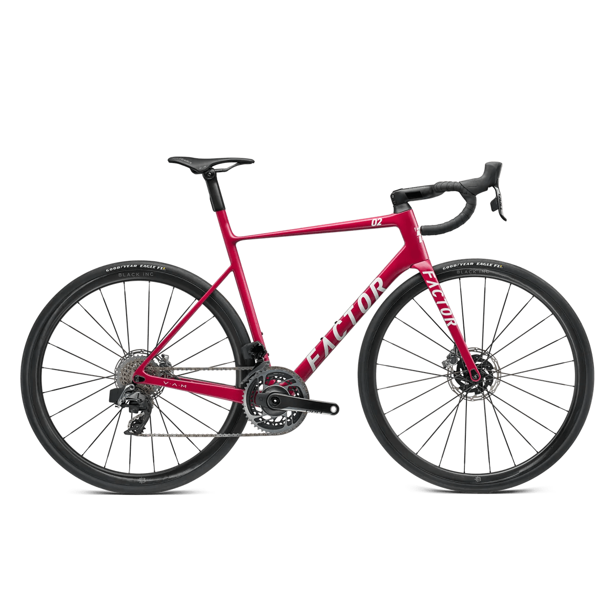 Factor O2 VAM DURA-ACE Di2 Red Velvet / 45cm Bikes - Road