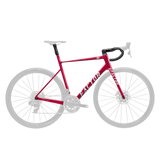 Factor O2 VAM Premium Frameset w/ 28|33 Wheels Red Velvet / 45 Bikes - Frames - Road