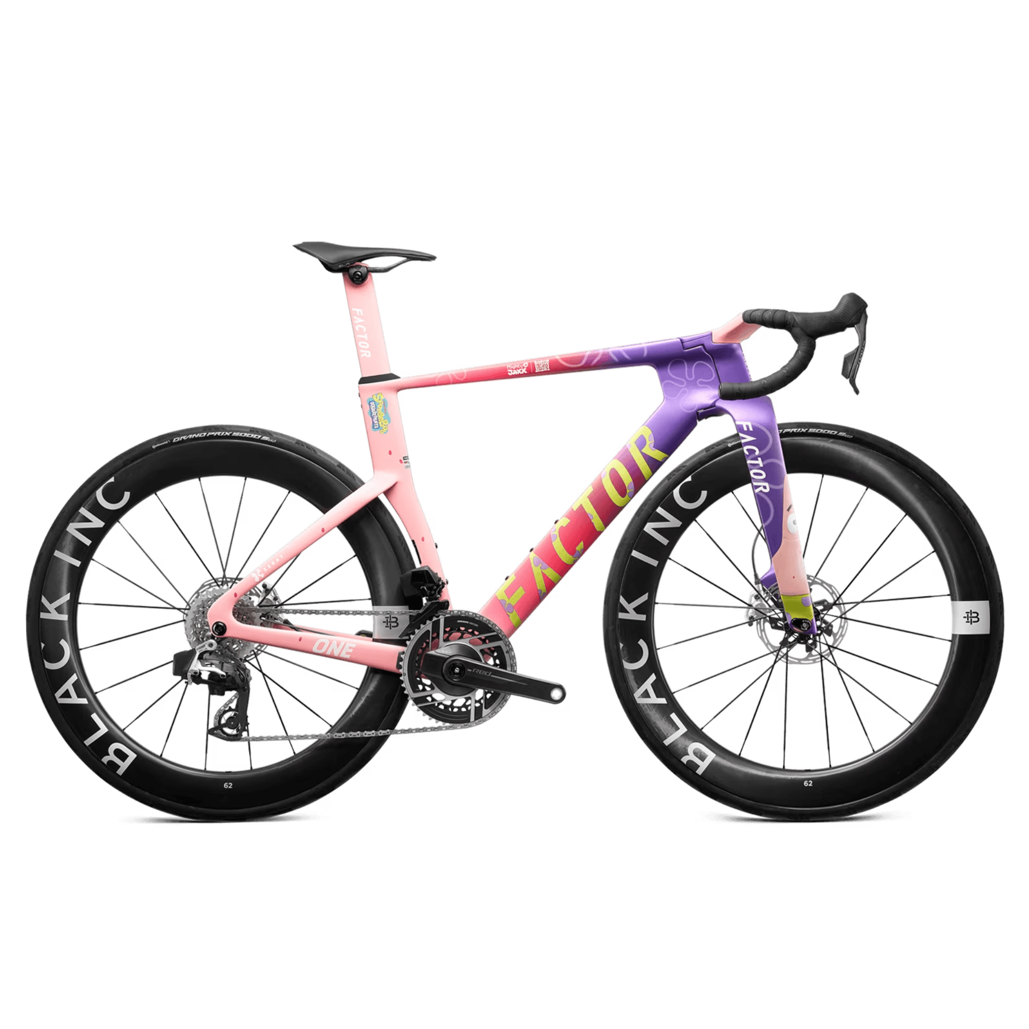 Factor ONE Ultegra Di2 Patrick Star / 52 Bikes - Road