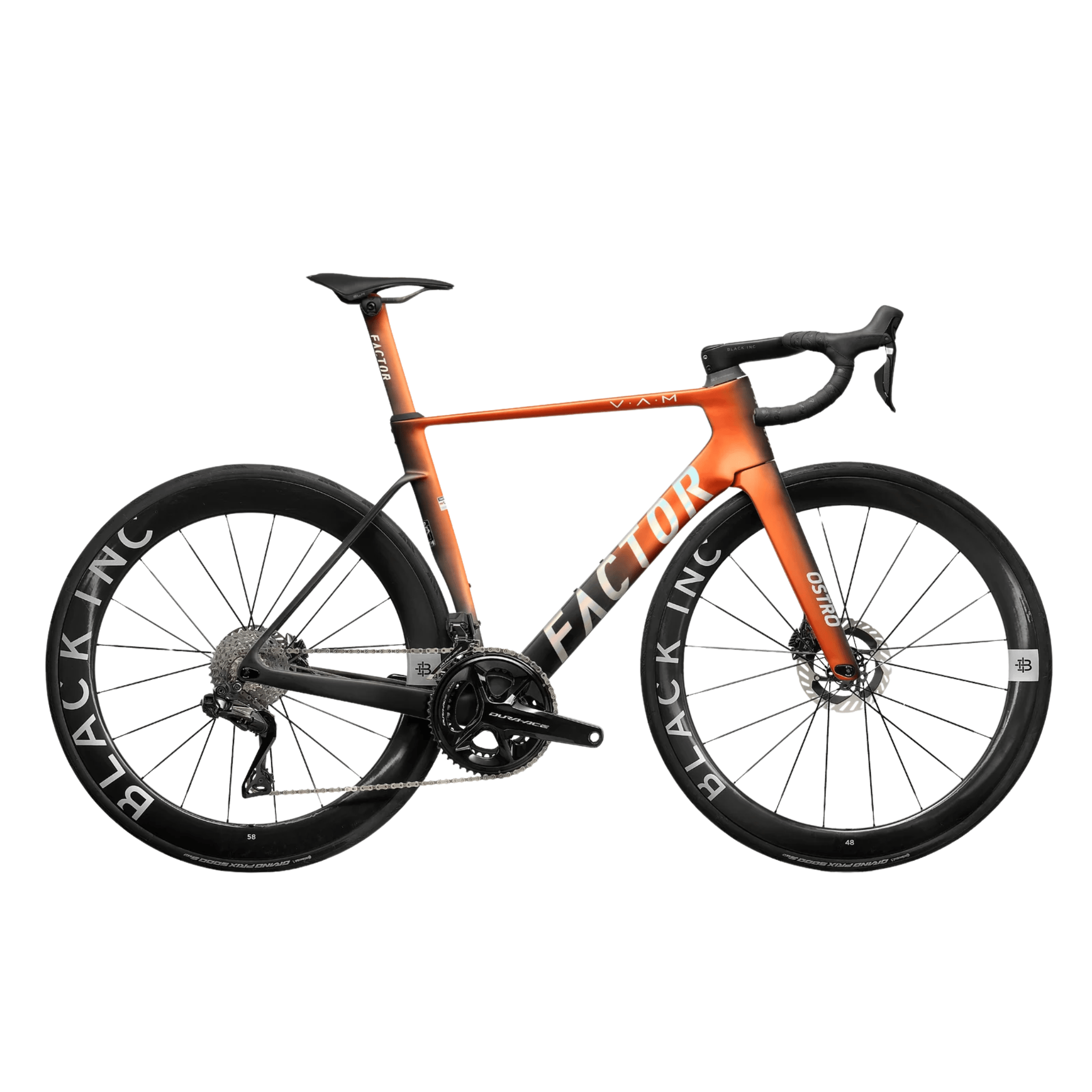 Factor OSTRO VAM 2.0 DURA-ACE Di2 Terracotta Orange / 45 Bikes - Road