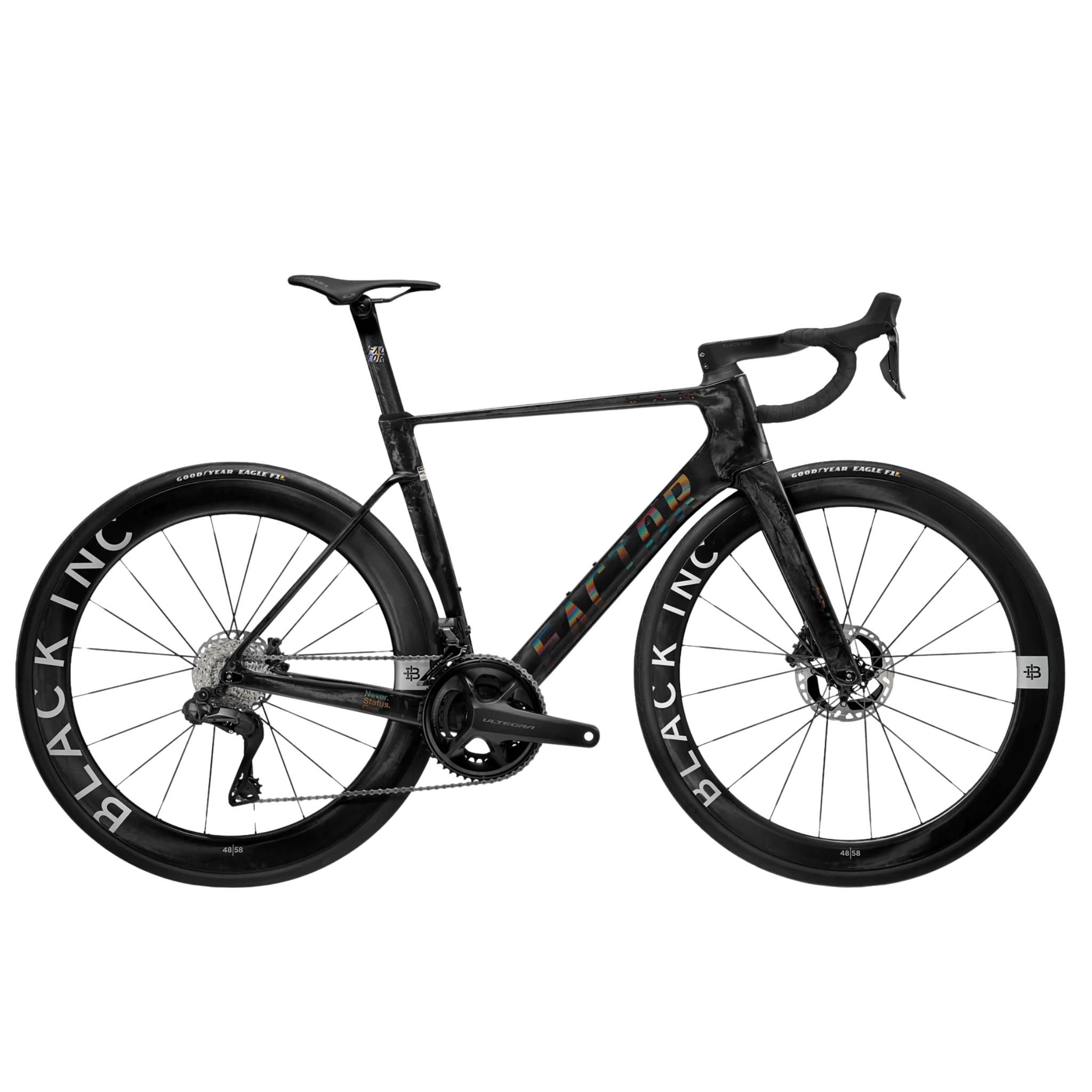 Factor OSTRO VAM 2.0 Force w/PM, Black Inc 45 Black / 45 Bikes - Road