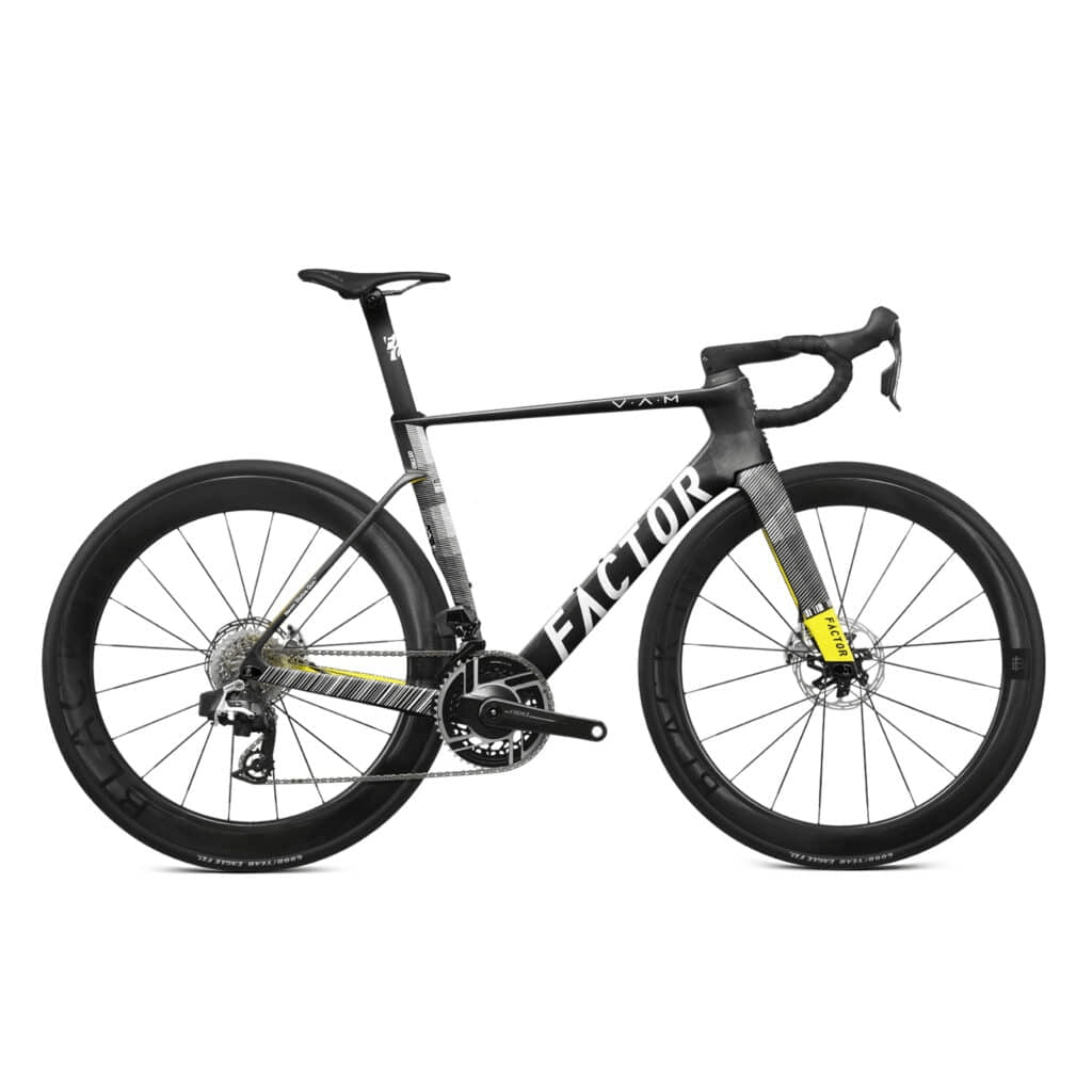 Factor OSTRO VAM 2.0 Force w/PM, Black Inc 45 Geometric / 45cm Bikes - Road