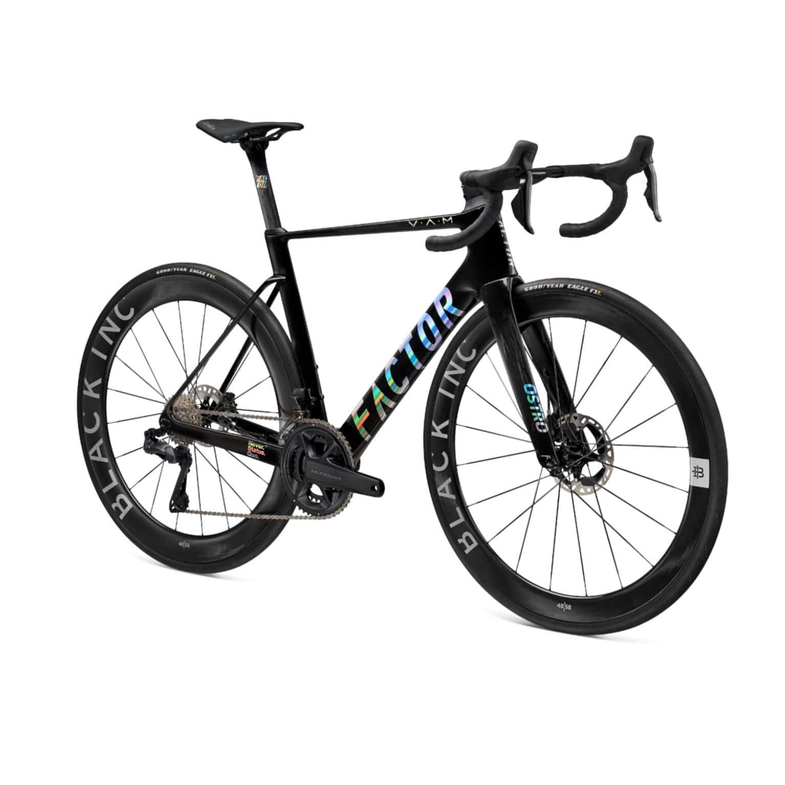 Factor OSTRO VAM 2.0 Force w/Power Meter/Black Inc 48/58 Bikes - Road