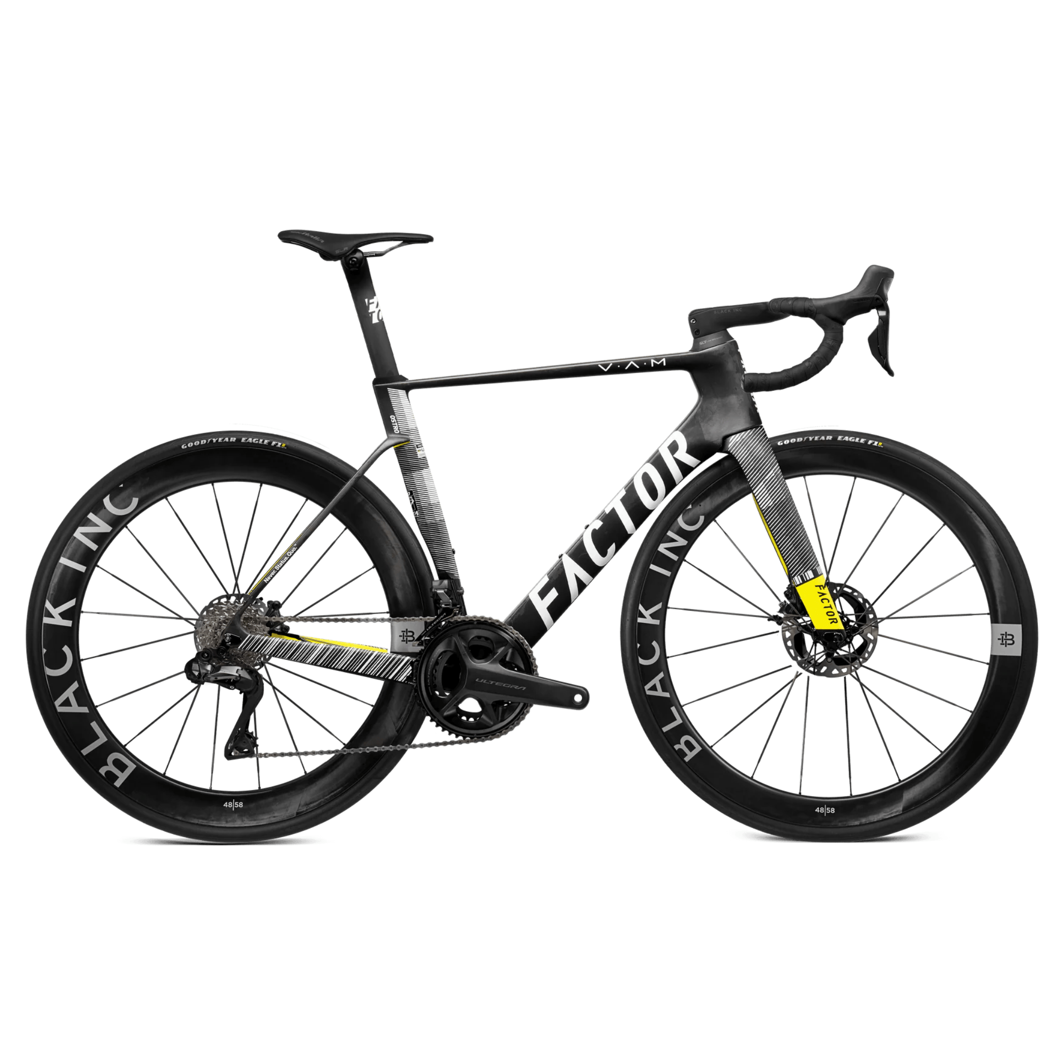 Factor OSTRO VAM 2.0 Ultegra Di2/Black Inc 45 Geometric / 45 Bikes - Road