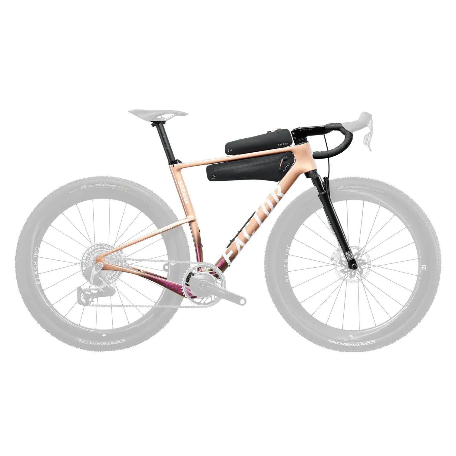 Factor SARANA Premium Package w/Suspension Fork Prismatic Gold / 49 Bikes - Frames - Gravel