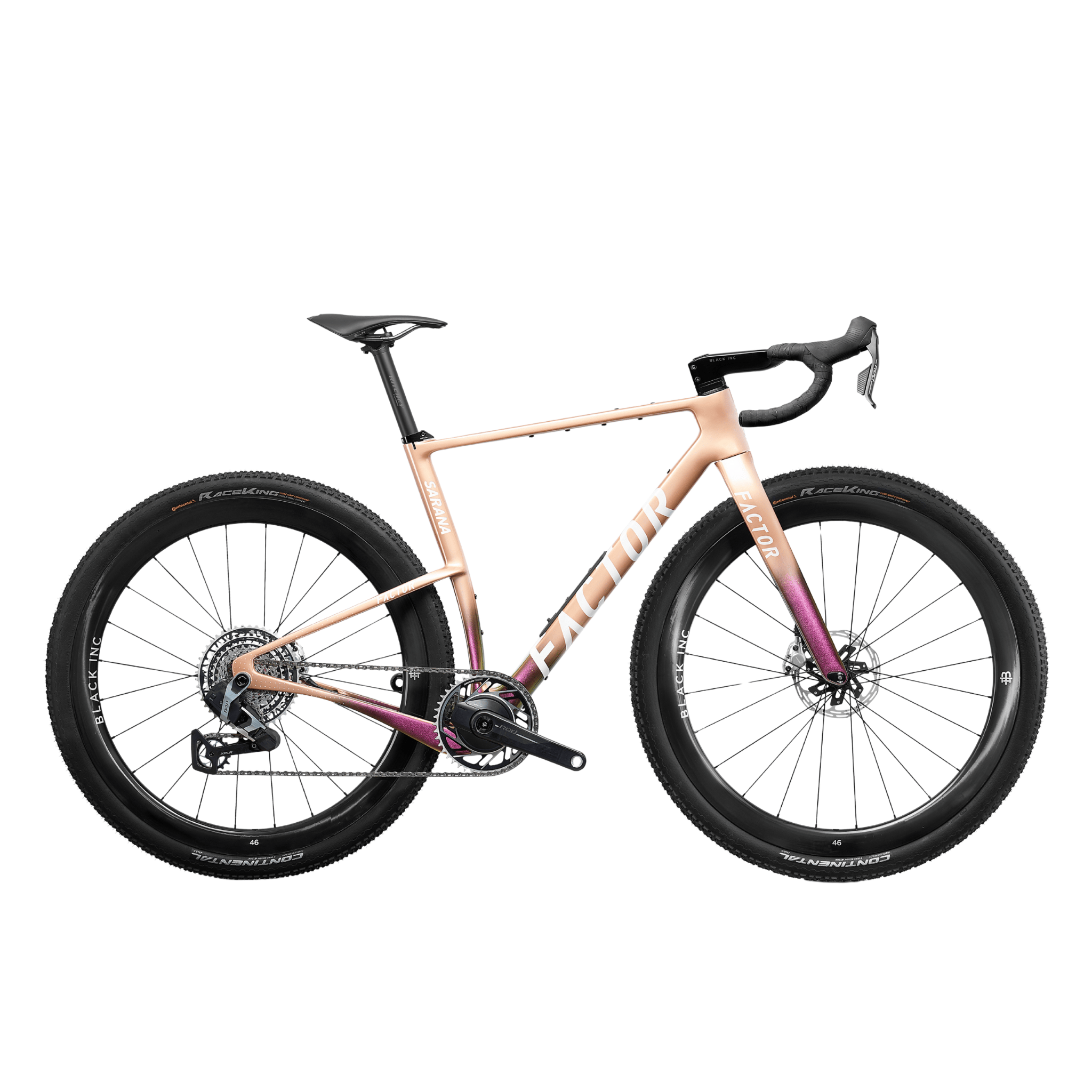 Factor Sarana RED XPLR With Powermeter Prismatic Gold / 49 Bikes - Gravel