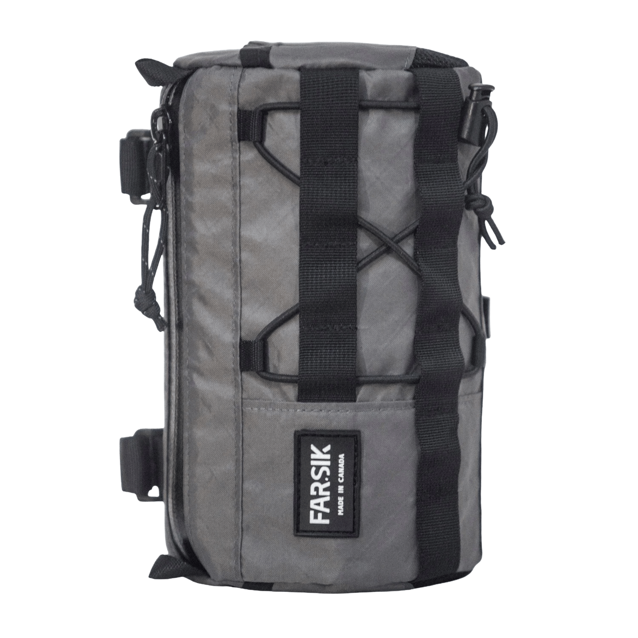 Farsik Bar Bag Pro Ecopak Grey Accessories - Bags - Handlebar Bags