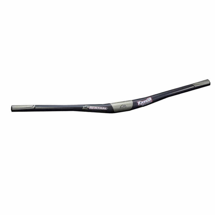 Fatbar Carbon Carbon V2, MTB Handlebar, Diameter: 31.8mm, 800mm, Rise: 10mm, Black MTB Handlebars