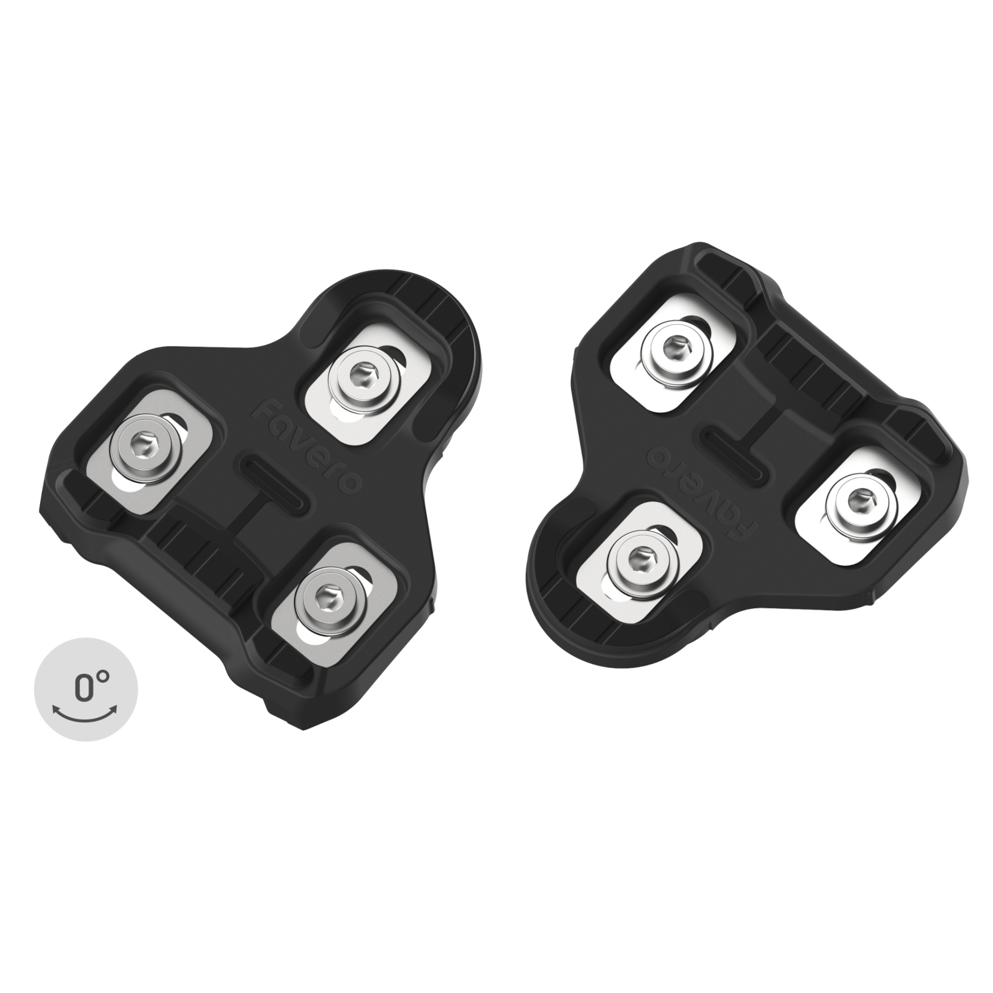 Favero Assioma PRO RL Look Keo Cleats (0 degrees) Parts - Cleats - 3 Bolt