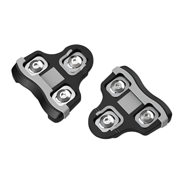 Favero Assioma UNO/DUO Cleats Black (0 degrees) Parts - Cleats - 3 Bolt