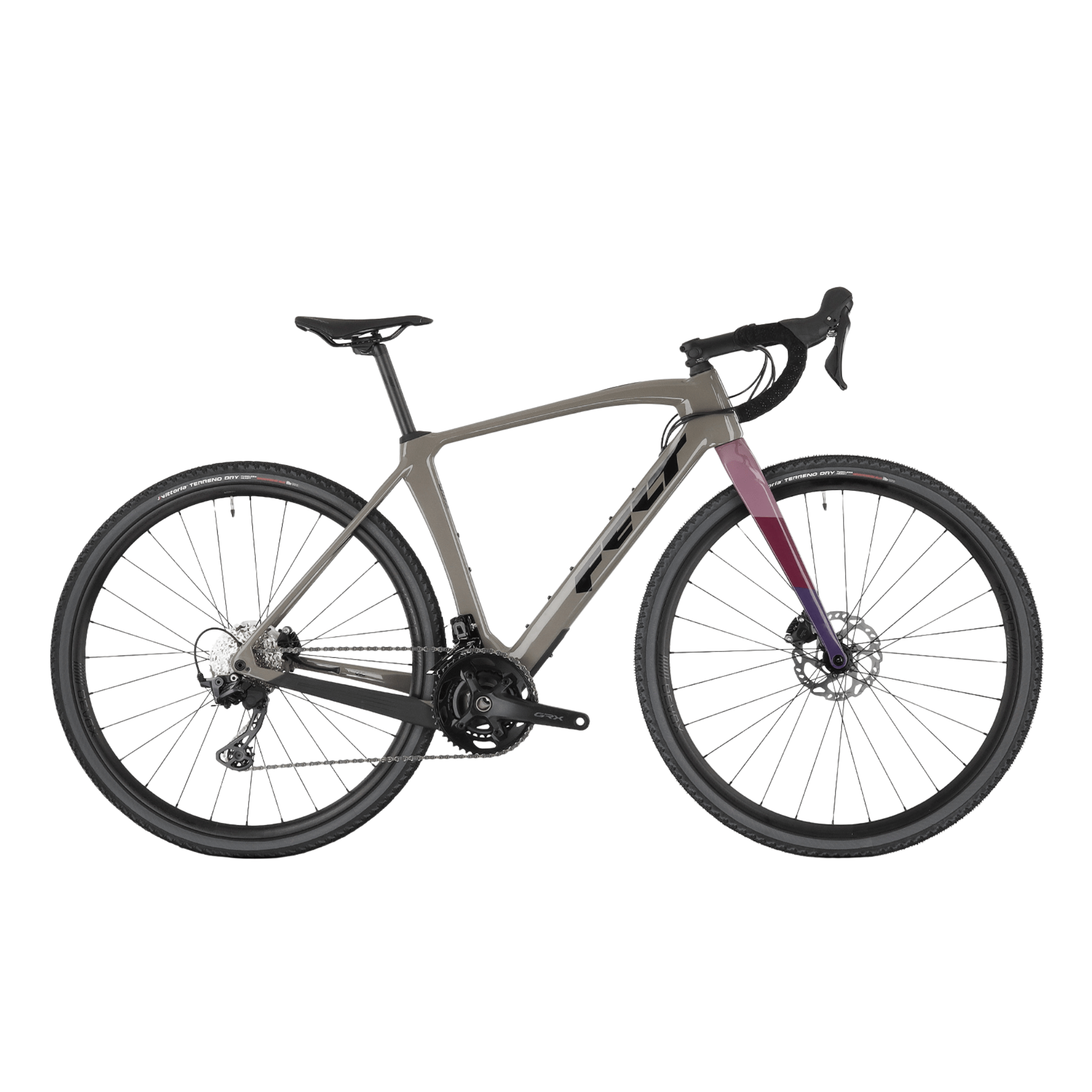 Felt BREED Advanced GRX 610 Lavasmoke / 47 Bikes - Gravel