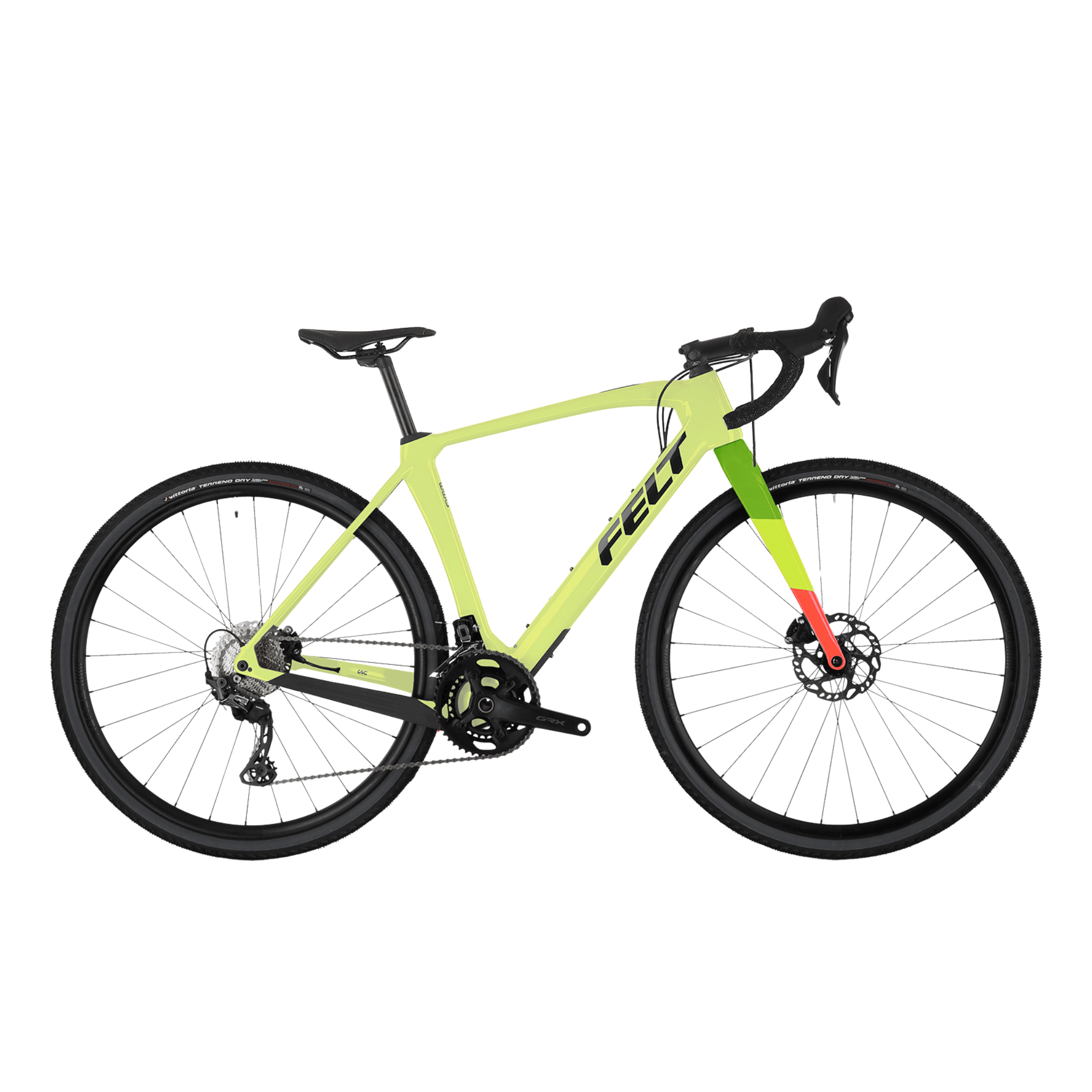 Felt BREED Advanced GRX 610 Limelight / 47 Bikes - Gravel
