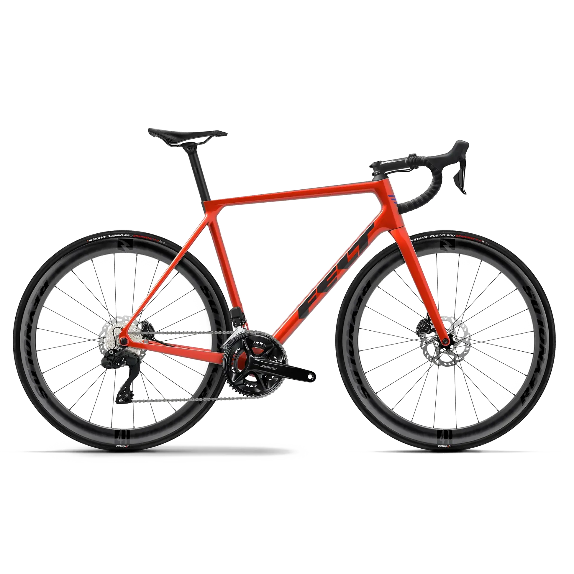 Felt FR Advanced 105 Di2 Fast Orange / 45cm Bikes - Road