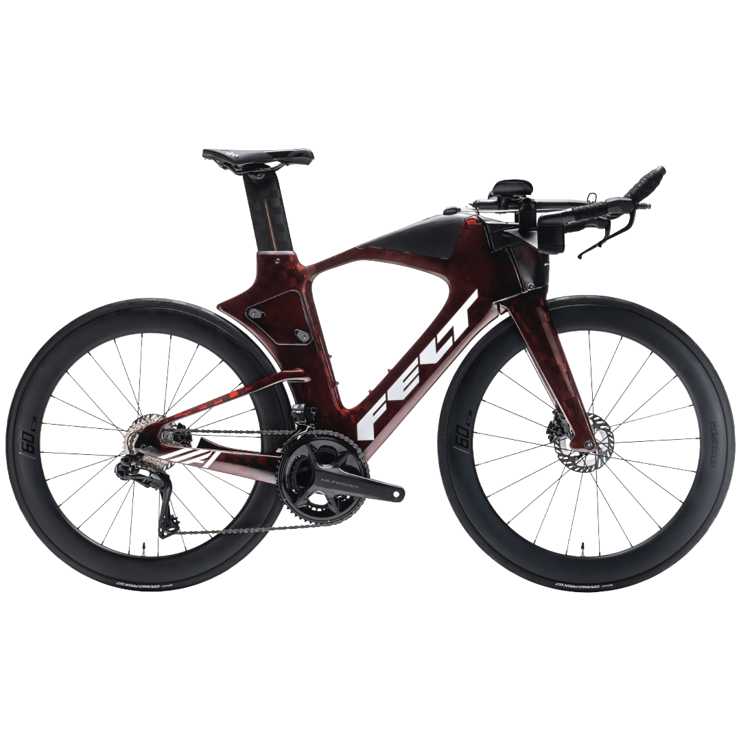 Felt IA2.0 Pro Ultegra Di2 w/Power Meter Burgundy / 48 Bikes - Triathlon