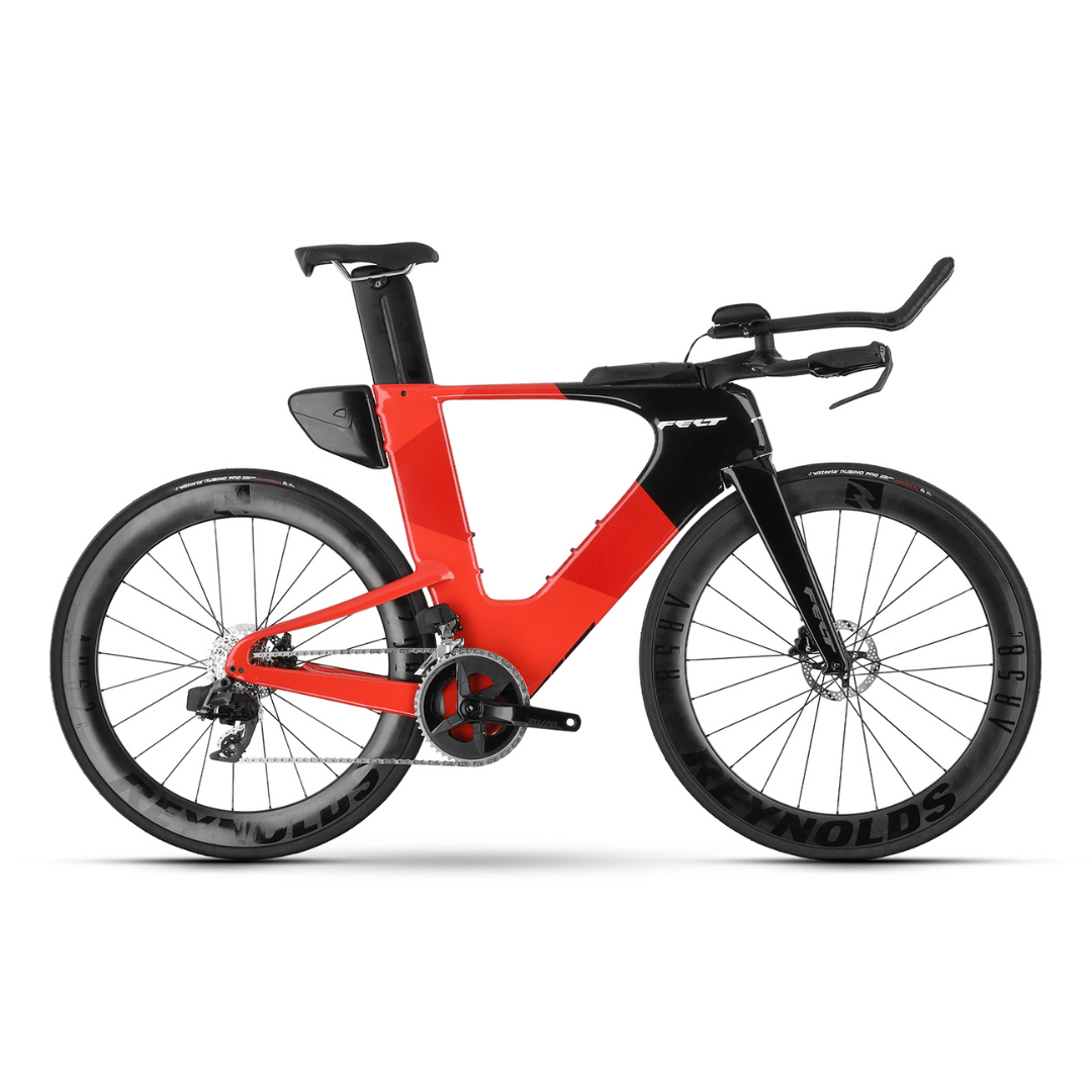 Felt IAx Advanced Rival eTap AXS Hibiscus / 48 Bikes - Triathlon