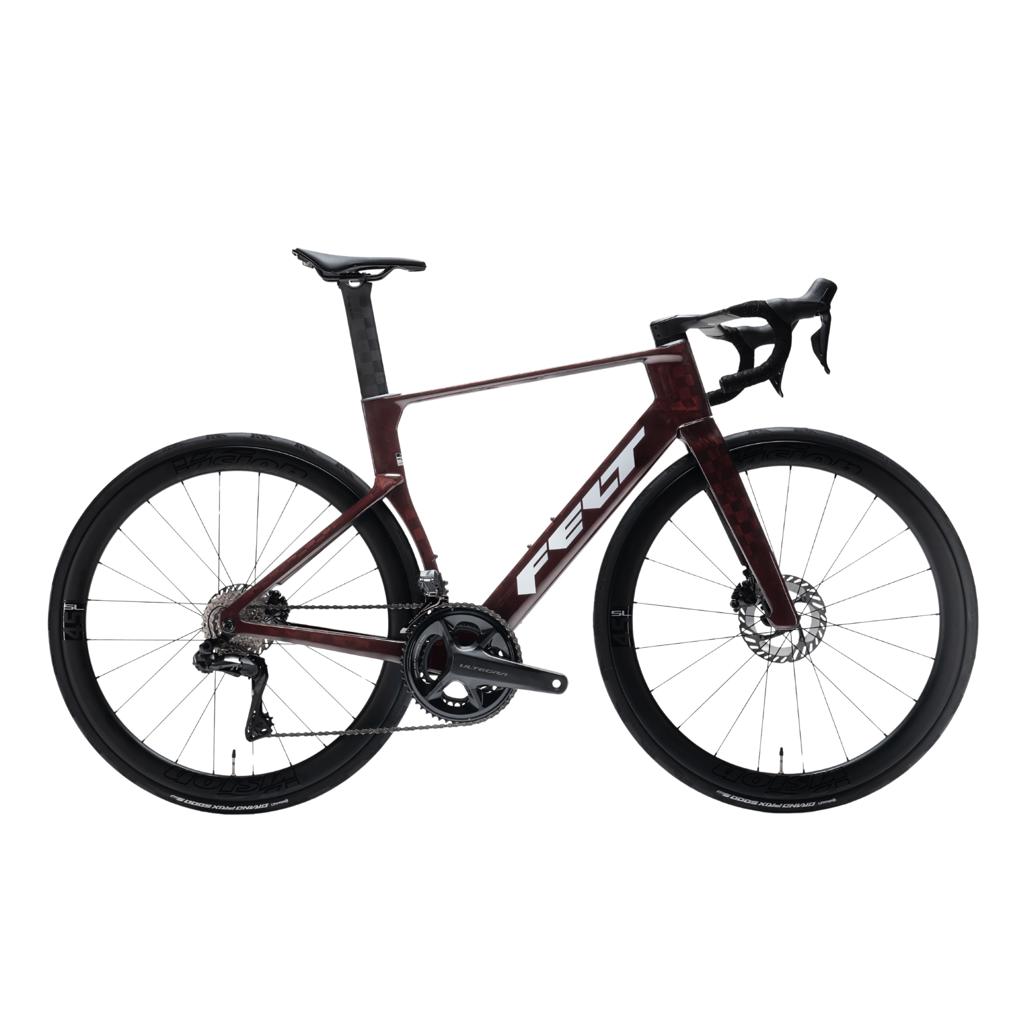 Felt NEXAR Pro Ultegra Di2 w/Power Meter Burgundy / 45 Bikes - Road