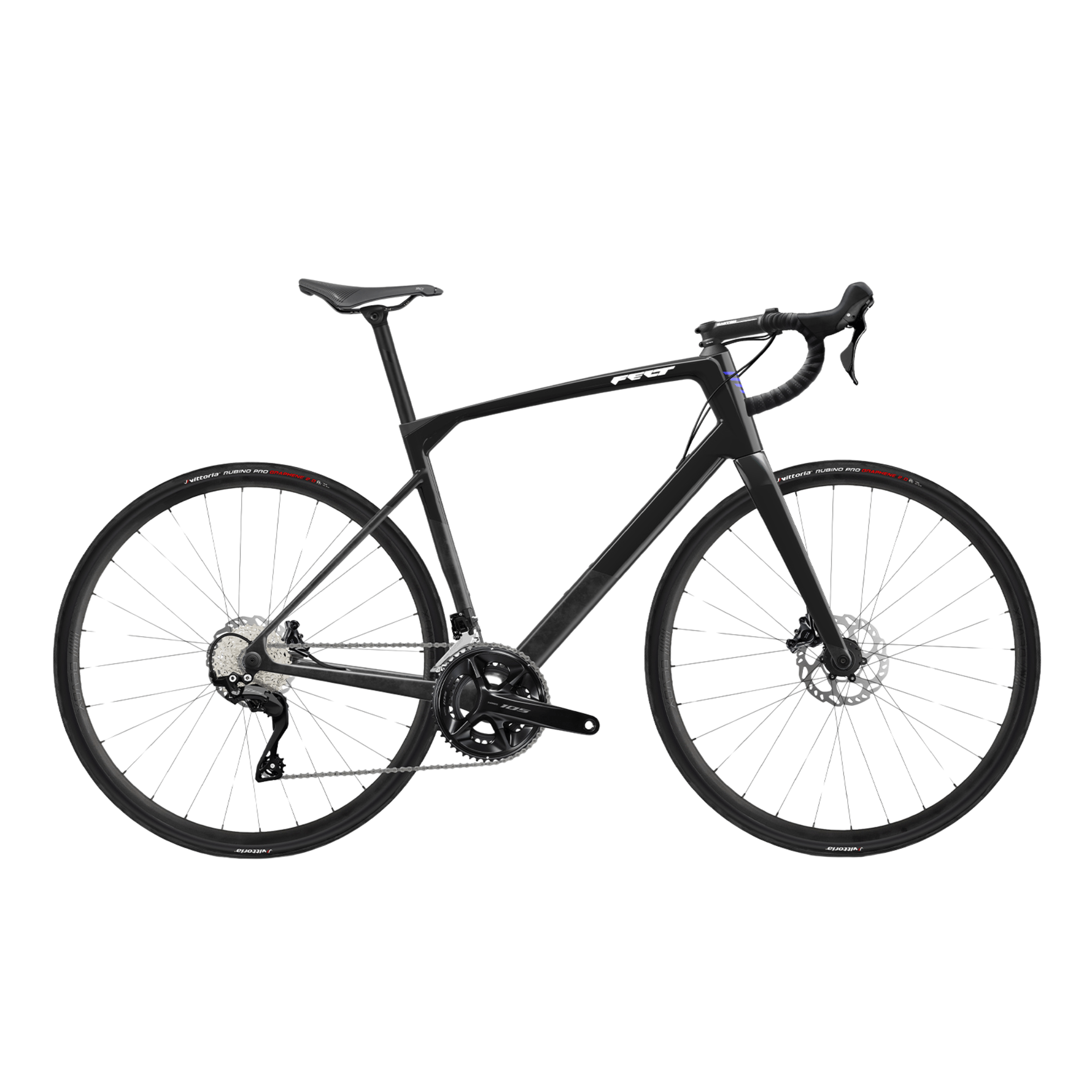 Felt VR Advanced 105 Felt Black/Lightning White / 45 Bikes - Road