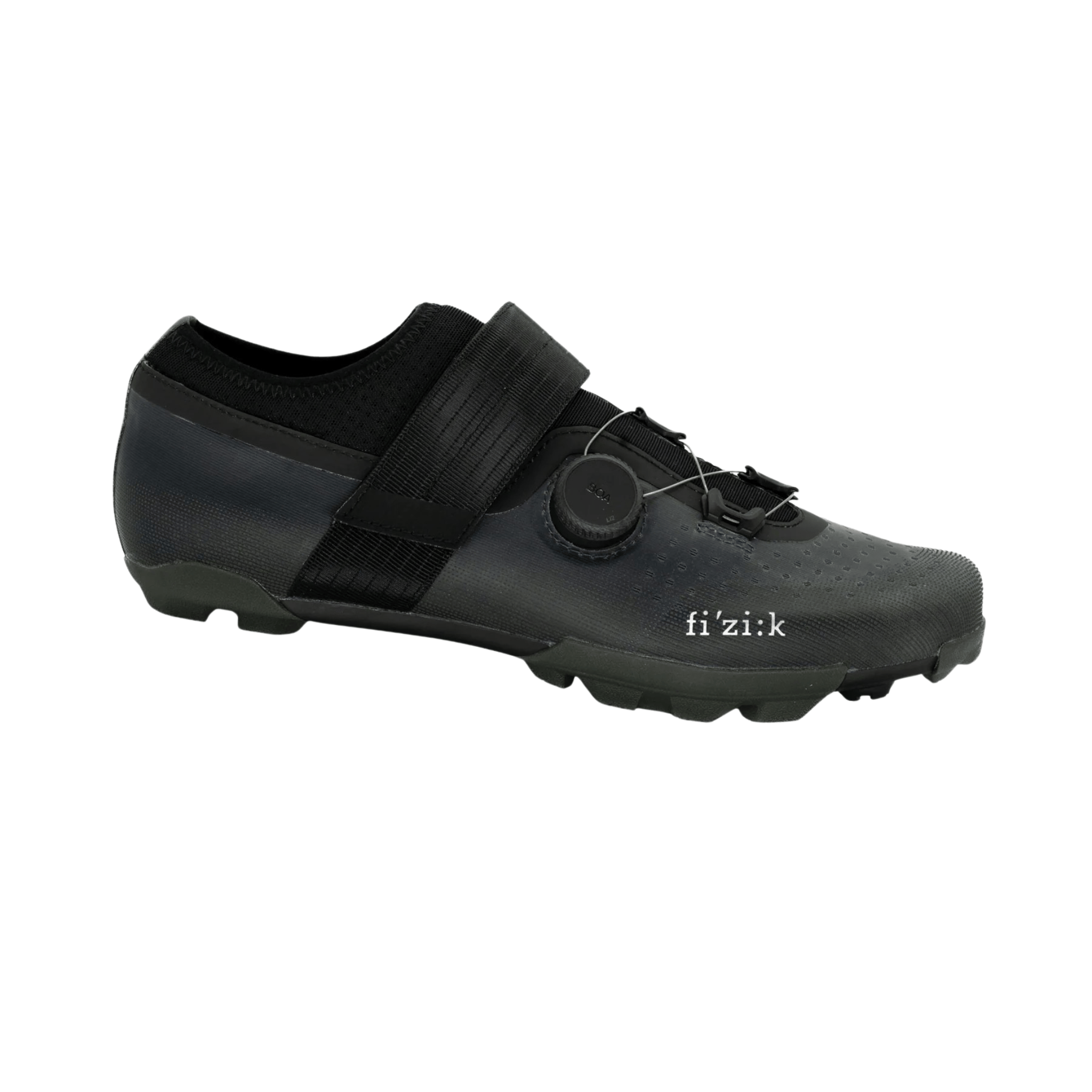 fizik Ferox 2 Shoe Black/Dark Forest / 36 Apparel - Apparel Accessories - Shoes - Mountain - Clip-in