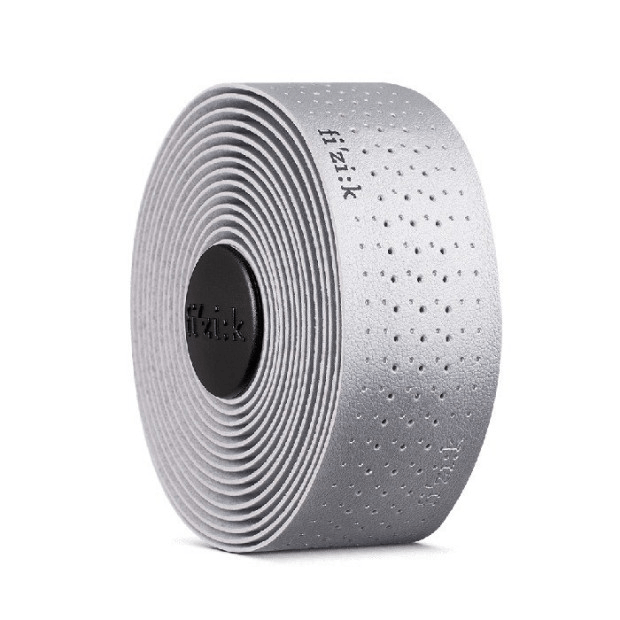 fizik Tempo Microtex Classic 2mm Bar Tape Silver Parts - Handlebar Tape