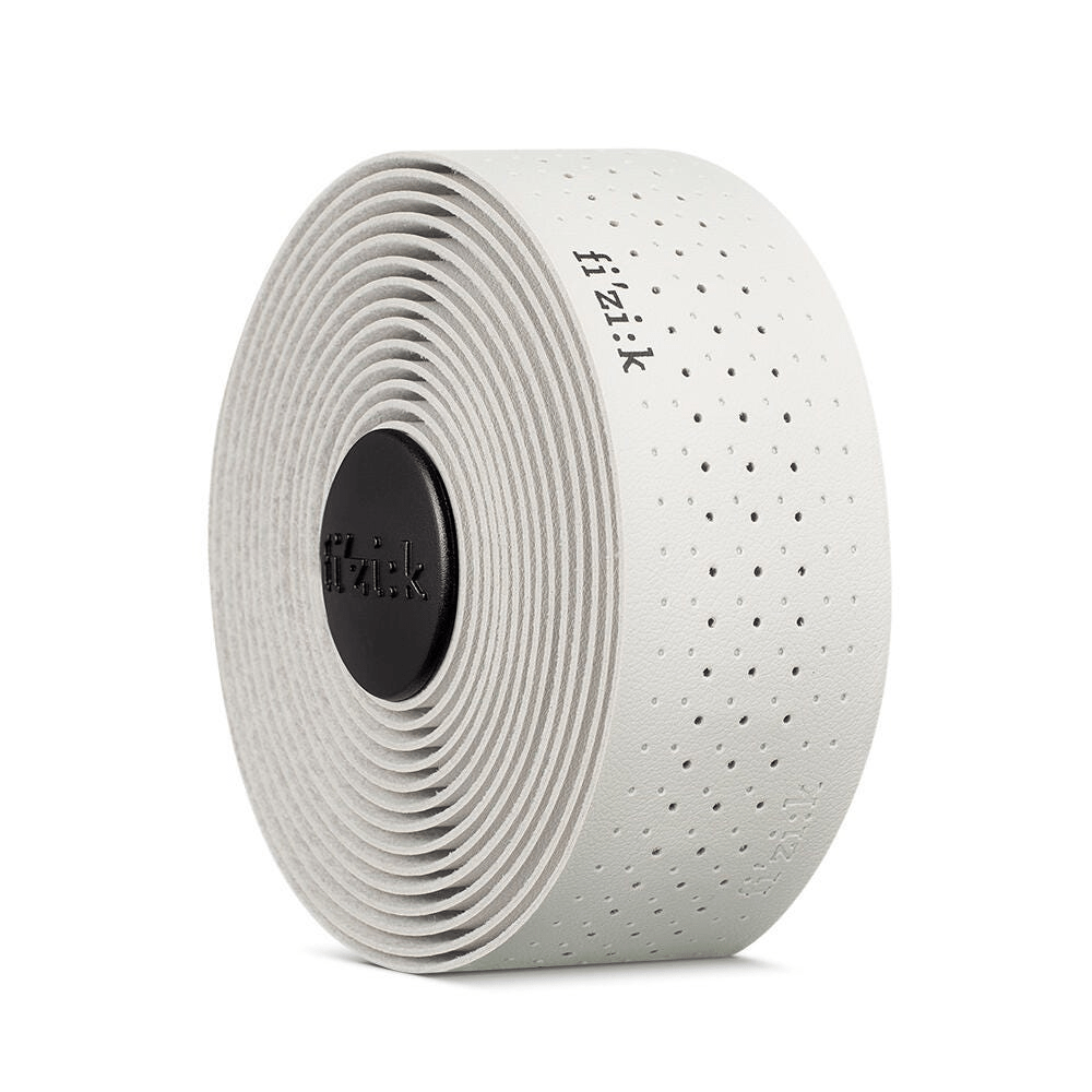 fizik Tempo Microtex Classic 2mm Bar Tape White Parts - Handlebar Tape