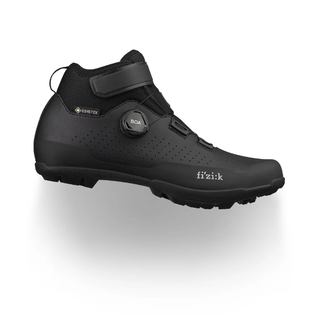 fizik Terra Artica GTX Shoes Black/Black / 39.5 Apparel - Apparel Accessories - Shoes - Mountain - Clip-in