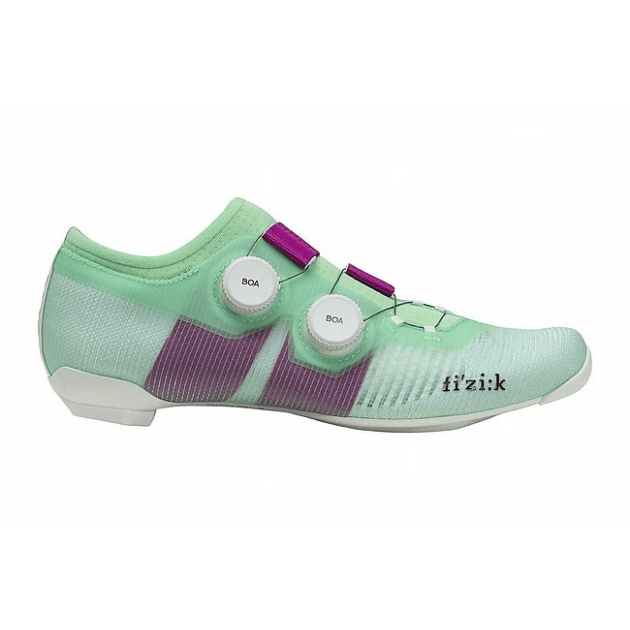 fizik Vega Carbon Shoes Mint Green/Purple / 36 Apparel - Apparel Accessories - Shoes - Road