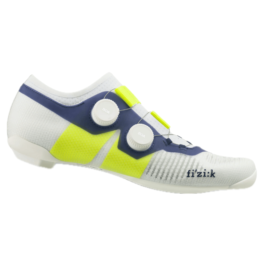 fizik Vega Carbon Shoes White/ Yellow / 36 Apparel - Apparel Accessories - Shoes - Road