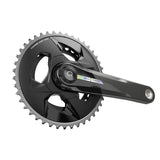 Force D2 2x Wide Power Meter SRAM, Force D2 2x Wide, Power Meter Crankset, Speed: 12, Spindle: 28.99mm, BCD: Direct Mount, 43/30, DUB, 167.5mm, Black, Road Disc Power Meter Cranksets