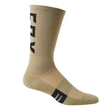 Fox Racing 8" Flexair Merino Sock Bark / S/M Apparel - Clothing - Socks