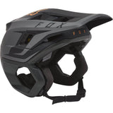 Fox Racing Dropframe Pro Helmet Sideswipe Black/Gold / Small Apparel - Apparel Accessories - Helmets - Mountain - Open Face