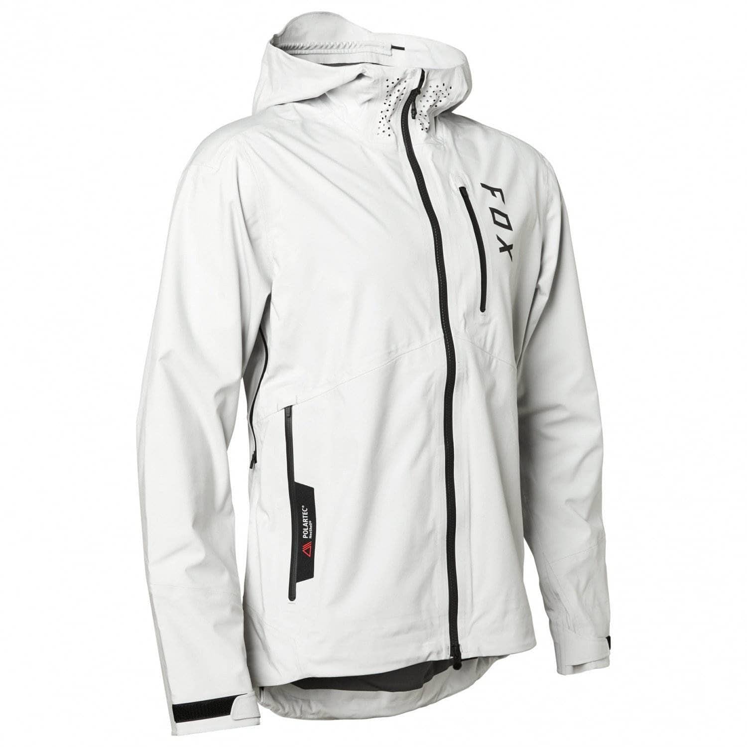 Fox Racing Flexair Neoshell Water Jacket Light Grey / XS Apparel - Clothing - Men's Jackets - Mountain