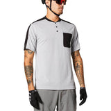 Fox Racing Ranger DR SS Henley Steel Gray / Small Apparel - Clothing - Men's Jerseys - Mountain