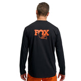 Fox Racing Transfer LS Tech Top Apparel - Clothing - Men's Jerseys - Technical T-Shirts