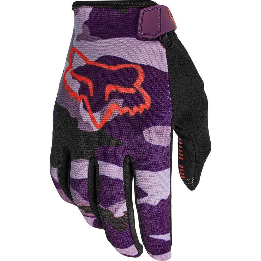 Fox Racing Women's Ranger Glove Camo Dark Purple / S Apparel - Apparel Accessories - Gloves - Mountain