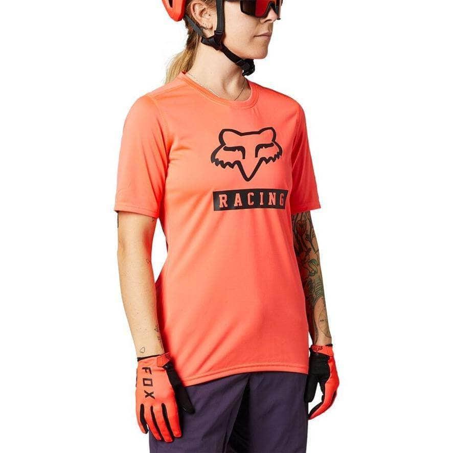 Fox Racing Women's Ranger SS Jersey Atomic Punch / XS Apparel - Clothing - Women's Jerseys - Mountain