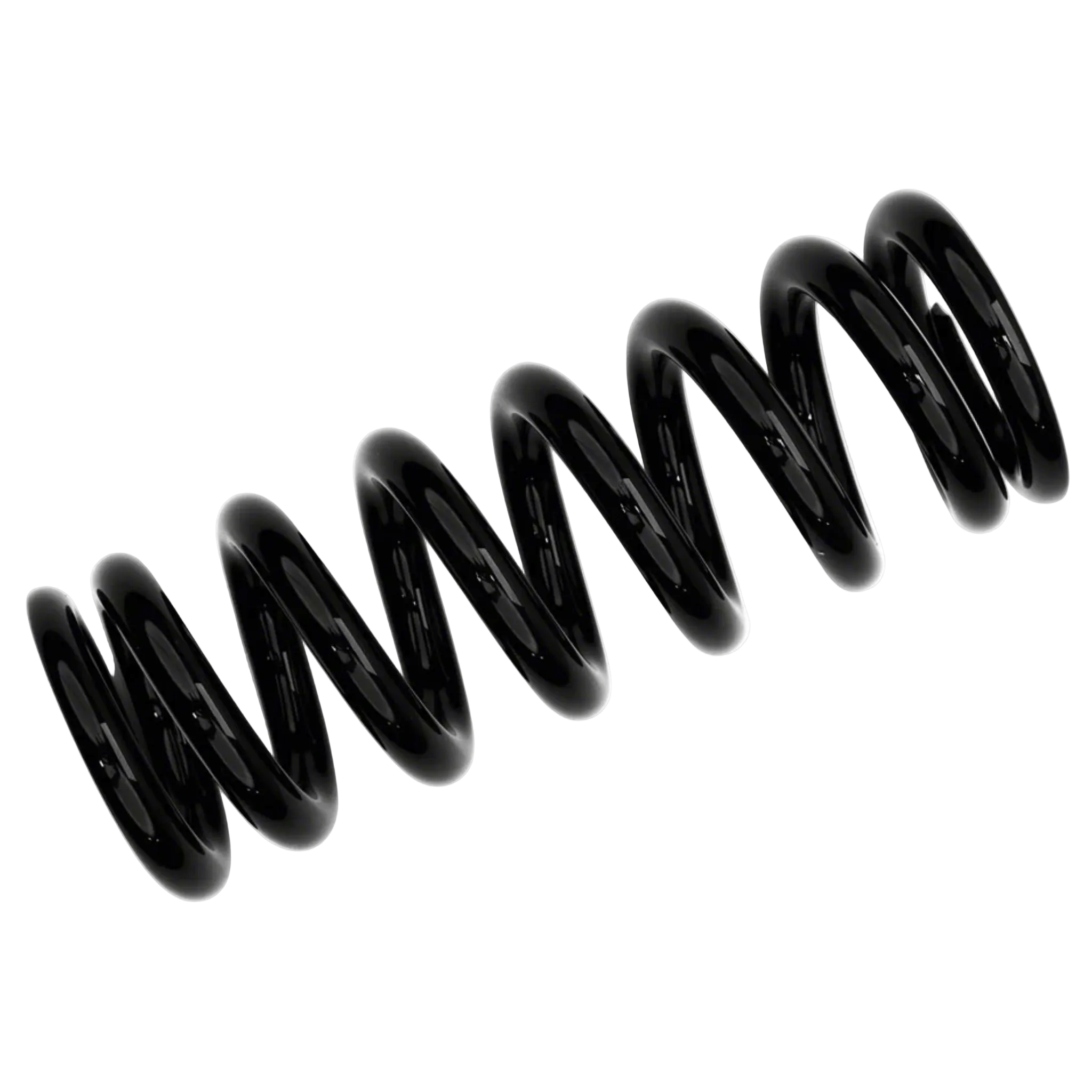 FOX Steel Rear Shock Coil Spring - 350 lb. x 2.8" Spring Travel, 5.799 TLG (Total Spring Length), Black Parts - Suspension - Springs