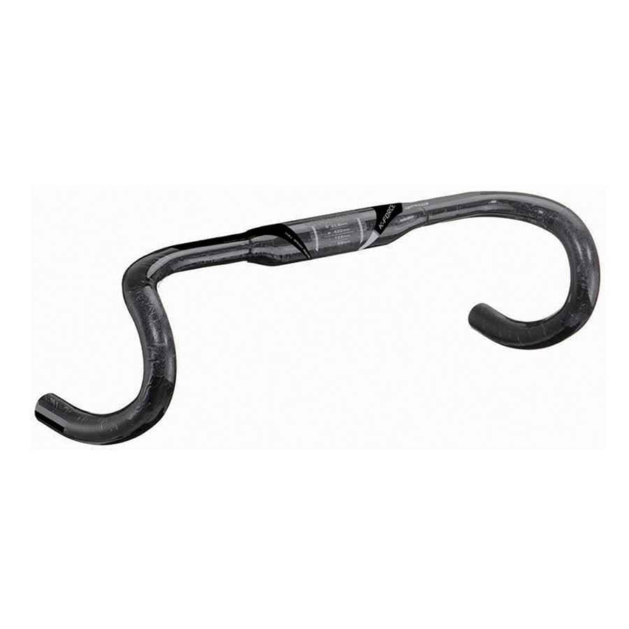 FSA K-Force Compact Road FSA, K-Force Compact, Road handlebar, 31.8mm, 420mm, Reach:80mm, Drop:125mm, Black Road / Drop Handlebars