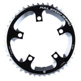 FSA Super Road 46T Chainring FSA, 46T, 10/11sp., BCD: 110mm, 5 Bolts, Super Road, Outer Chainring, For Road double, Aluminum, Black, 371-0246A Chainrings
