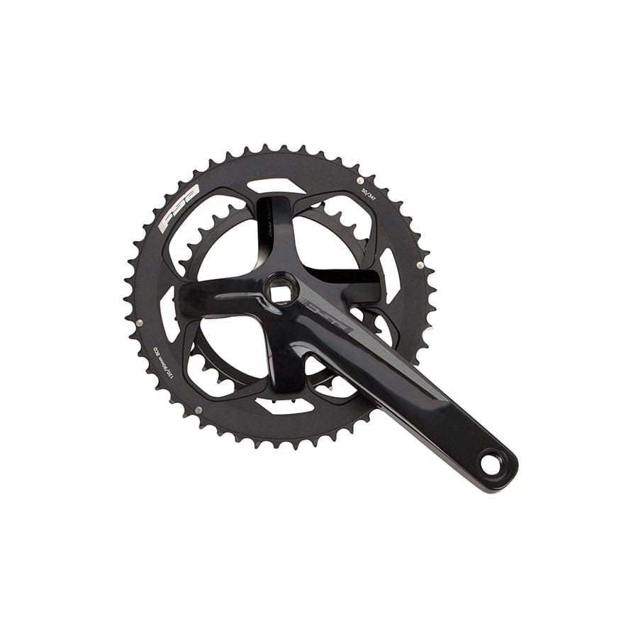 FSA Vero Double 0mm, Black Road / Track Cranksets
