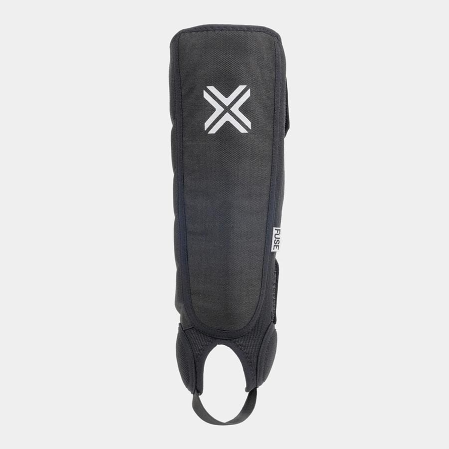 Fuse Alpha Plus Shin pad combo Fuse, Alpha Plus Shin pad combo, Knee/Shin Guard, Shin pad, Black, S, Pair Knee and Shin Guards