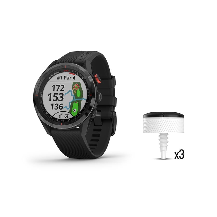 Garmin Approach S62 Bundle Garmin, Approach S62 Bundle, Watch, Watch Color: Black, Wristband: Black - Silicone Watches