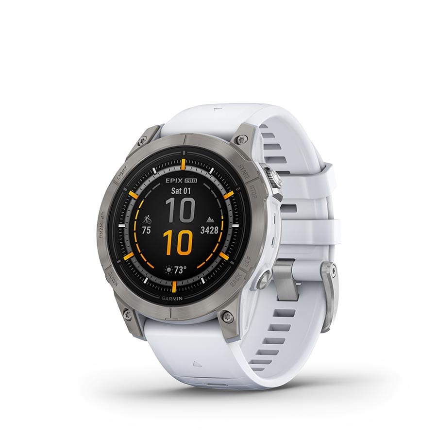 Garmin Epix Pro Sapphire Edition 47mm White - Silicone Watches